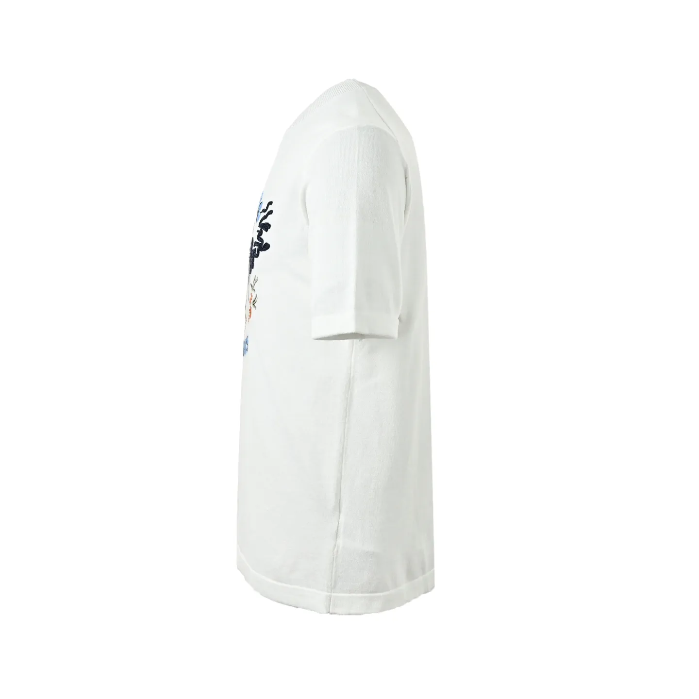 Louis Vuitton/Louis Vuitton Nigo joint letter embroidery jacquard pattern knitted short sleeves